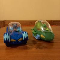 PJ Masks Catboy con flitzer e PJ Geco con Gecomob