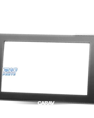 CORNICE NERA PER AUTORADIO 2-DIN PER AUDI A4 E SEA