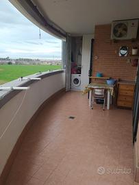 Castelverde trilocale arredato terrazzo e box 33mq