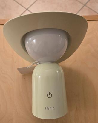Luce Notturna LED Gritin Cappello Cowboy - Ciano |