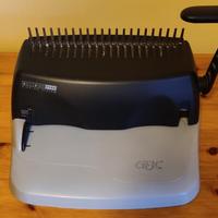 Rilegatrice manuale a dorsi plastici