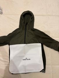 FELPA STONE ISLAND CON ZIP + BAG