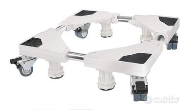 carrello con ruote per lavatrice 