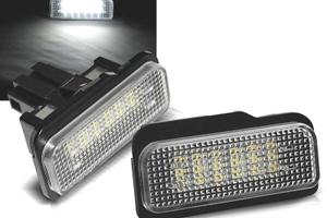 LUCI TARGA A LED MERCEDES W211 W219 R171 W203 KOMB