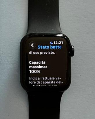 Apple watch SE (gen 2)  40 mm nero GPS