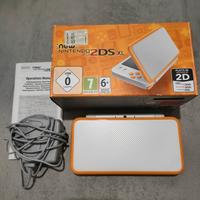 New Nintendo 2DS XL Con Scatola E Caricabatterie