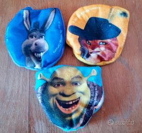 Tre mini frisbee Shrek - Sorpresine Kellogg's 