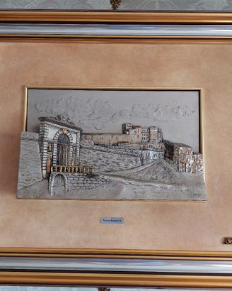 Quadro argento Brumal Porta Angelica