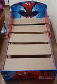 Lettino Spiderman in Legno  