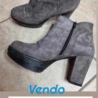 Stivaletti grigi pittarosso