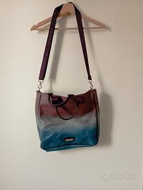 Borsa in pelle Borbonese mod. "Sfumi"