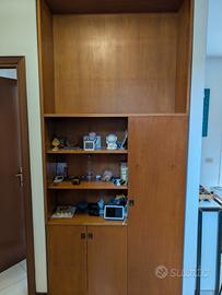 mobile libreria in legno massello 