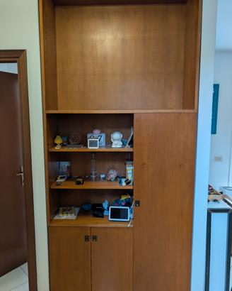 mobile libreria in legno massello 