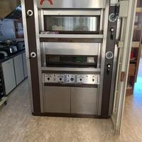 Forno Elettrico Moretti 4+4 teglie e  Lievitazione