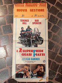 I 2 superpiedi quasi piatti - Locandina film