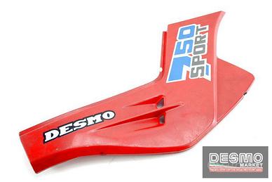 Fianchetto sottosella destro rosso Cagiva Alazzurr