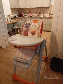 seggiolone pappa chicco polly 2 start