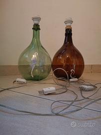 lampade a forma di bottiglione