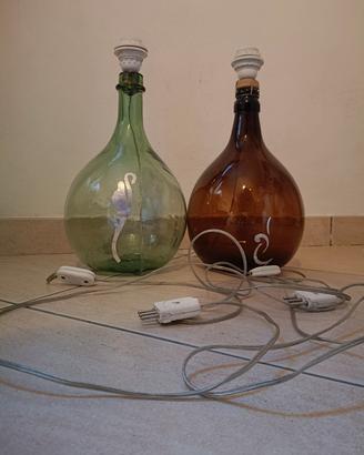 lampade a forma di bottiglione