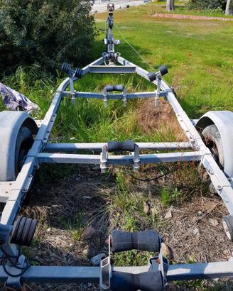 Carrello barca CRESCI (650 kg) + Verricello (opz.)