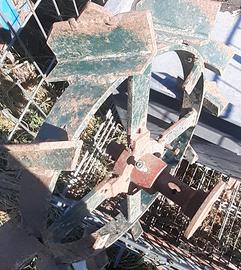 ruote in ferro motocoltivatore