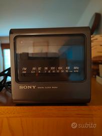 Radiosveglia  Sony digicube vintage