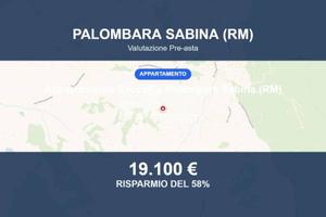 Immobile in asta di 42 m² a Palombara Sabina