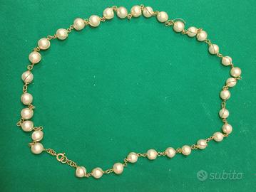 Collana con perle 