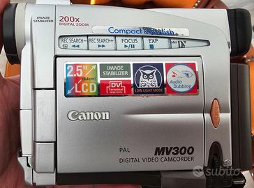 Digital Video Camcorder MiniDV Canon MV300