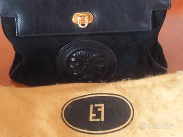 borsa a mano in pelle Fendi