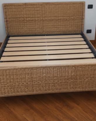 Letto matrimoniale 160*200 IKEA modello DOKKA