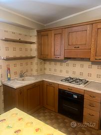 cucina in legno masselo