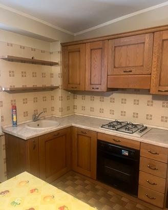 cucina in legno masselo