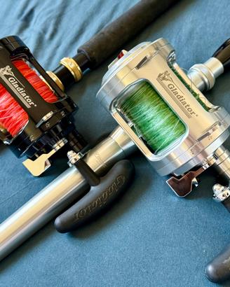 ITALCANNA Gladiator 6/0 + ICE + ALUTECNOS 30/50 Lb