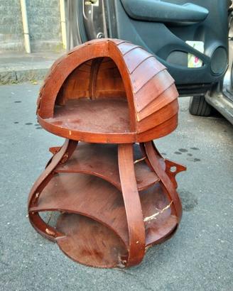 Forno a pietra riproduzione in legno