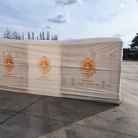 Cappuccio copertura legna coprente UV 12 mesi