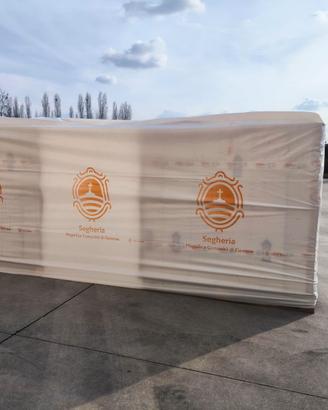 Cappuccio copertura legna coprente UV 12 mesi