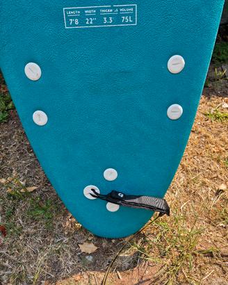 Tavola surf softboard 7'8