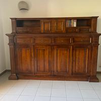 Mobile credenza in legno stile arte povera-classic