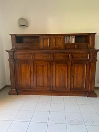 Mobile credenza in legno stile arte povera-classic