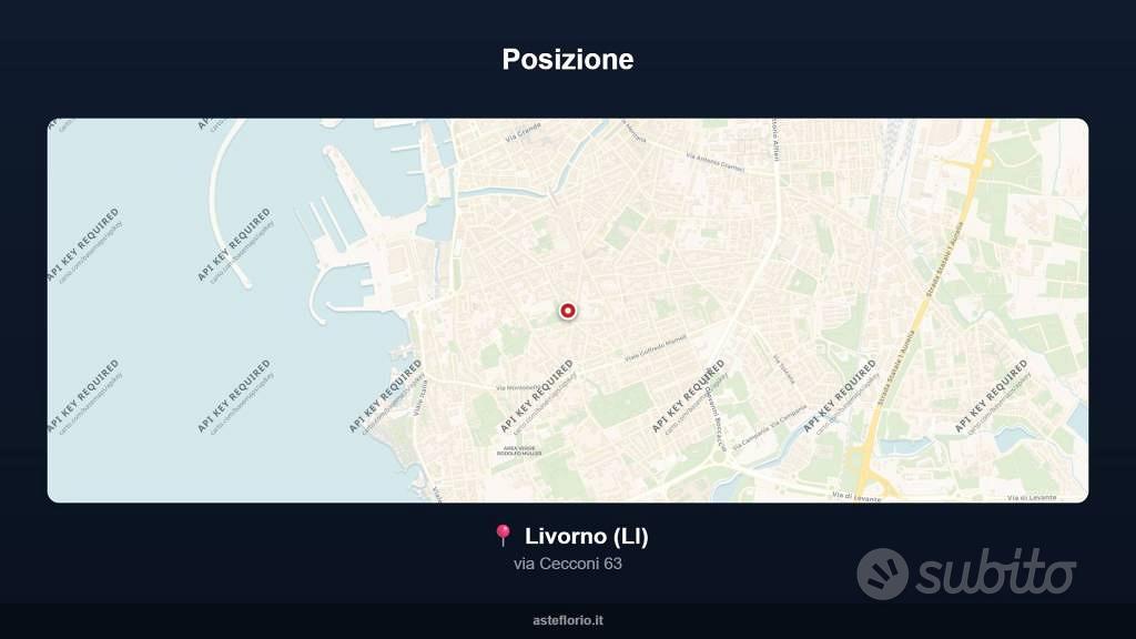 Immobile in asta di 59 m² a Livorno - Vista 2