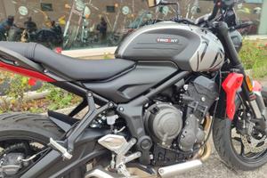Triumph Trident 660 accessoriata - km 4988 -