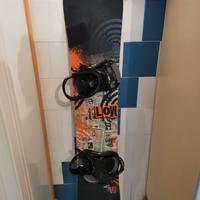 Snowboard e scarponi 42