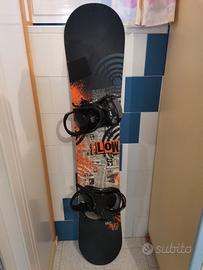 Snowboard e scarponi 42