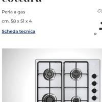 piano cottura 4 fuochi