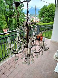 LAMPADARI e APPLIQUE in BRONZO