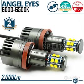 ANGEL EYES LED H8 Per BMW Luci Posizione Bianche