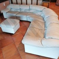 Divano Angolare in Pelle