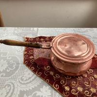 Scaldaletto antico in rame