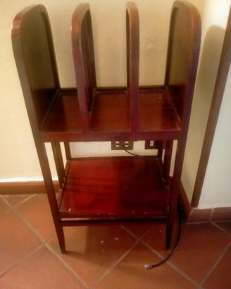 mobiletto porta dischi o riviste e porta TV 